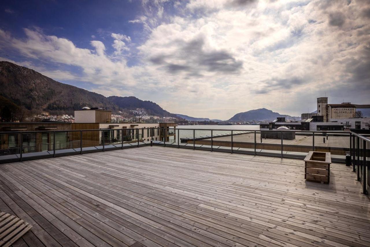 New Penthouse Apartment With Sea View In Bergen Centrum Buitenkant foto