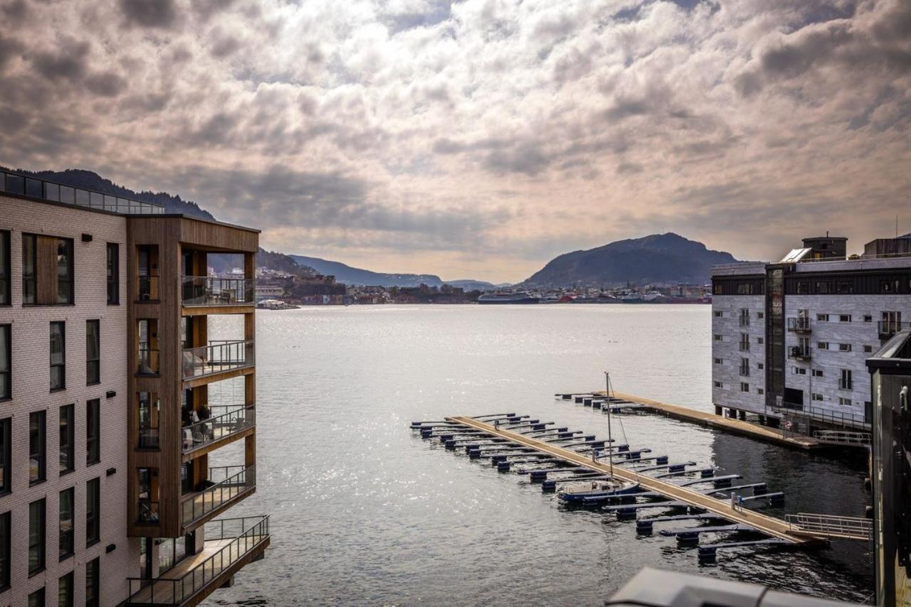 New Penthouse Apartment With Sea View In Bergen Centrum Buitenkant foto